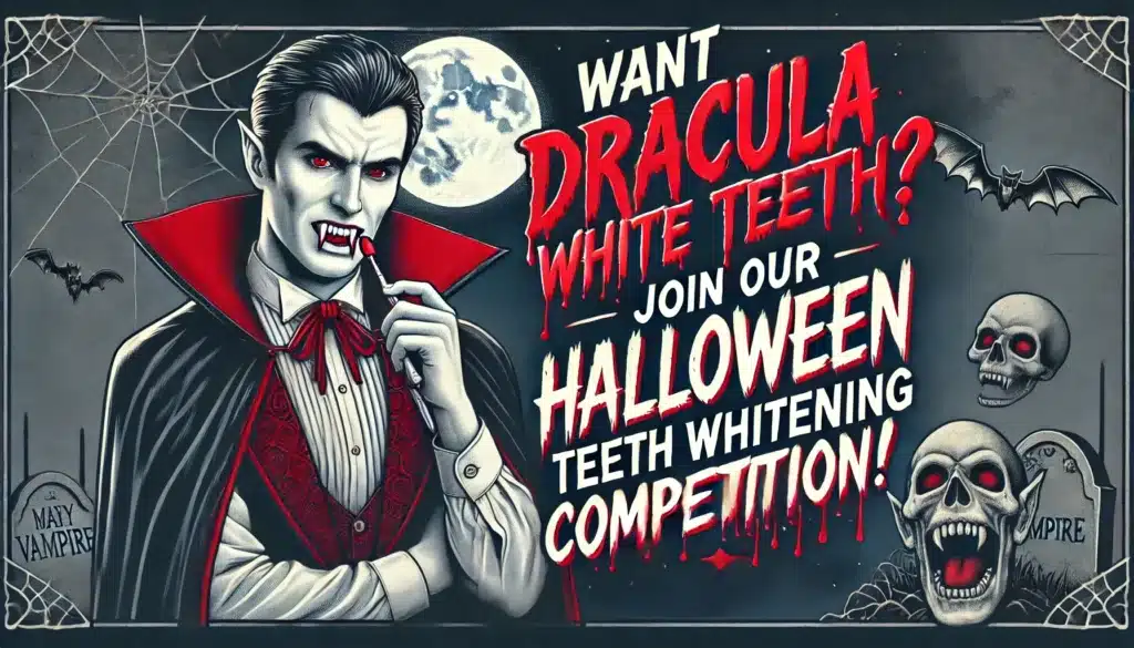 Teeth Whitening Halloween Competition Blue Finch Dental Fulham October 2024