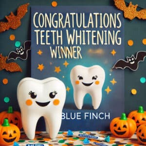 Blue Finch Dental Fulham Halloween Teeth Whitening Competition Announcement