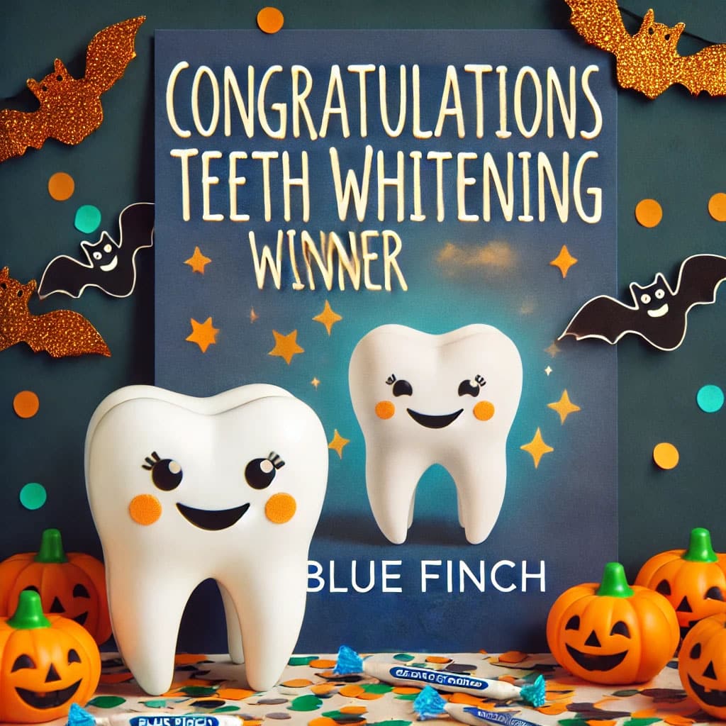 Blue Finch Dental Fulham Halloween Teeth Whitening Competition Announcement